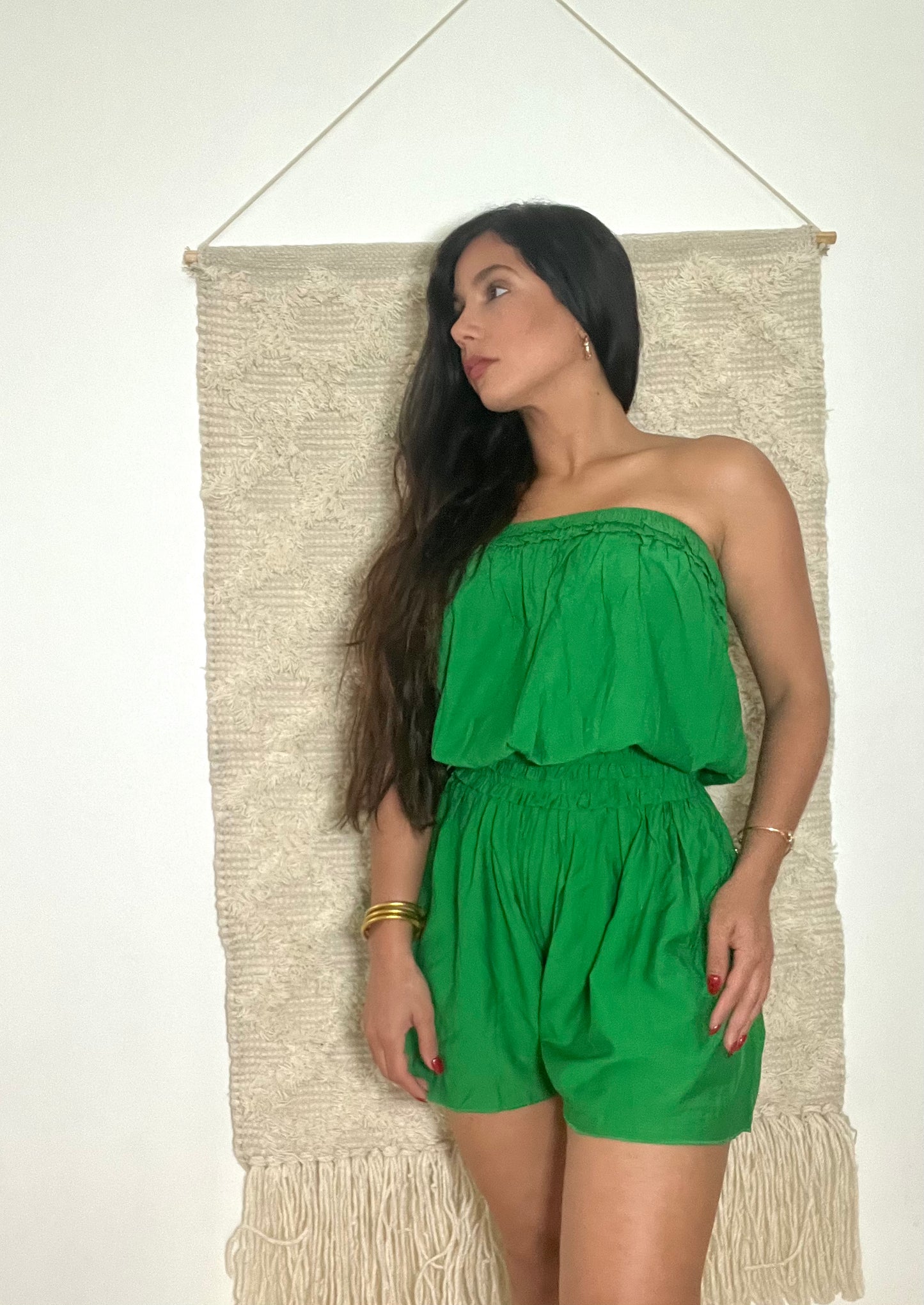 Emerald Romper