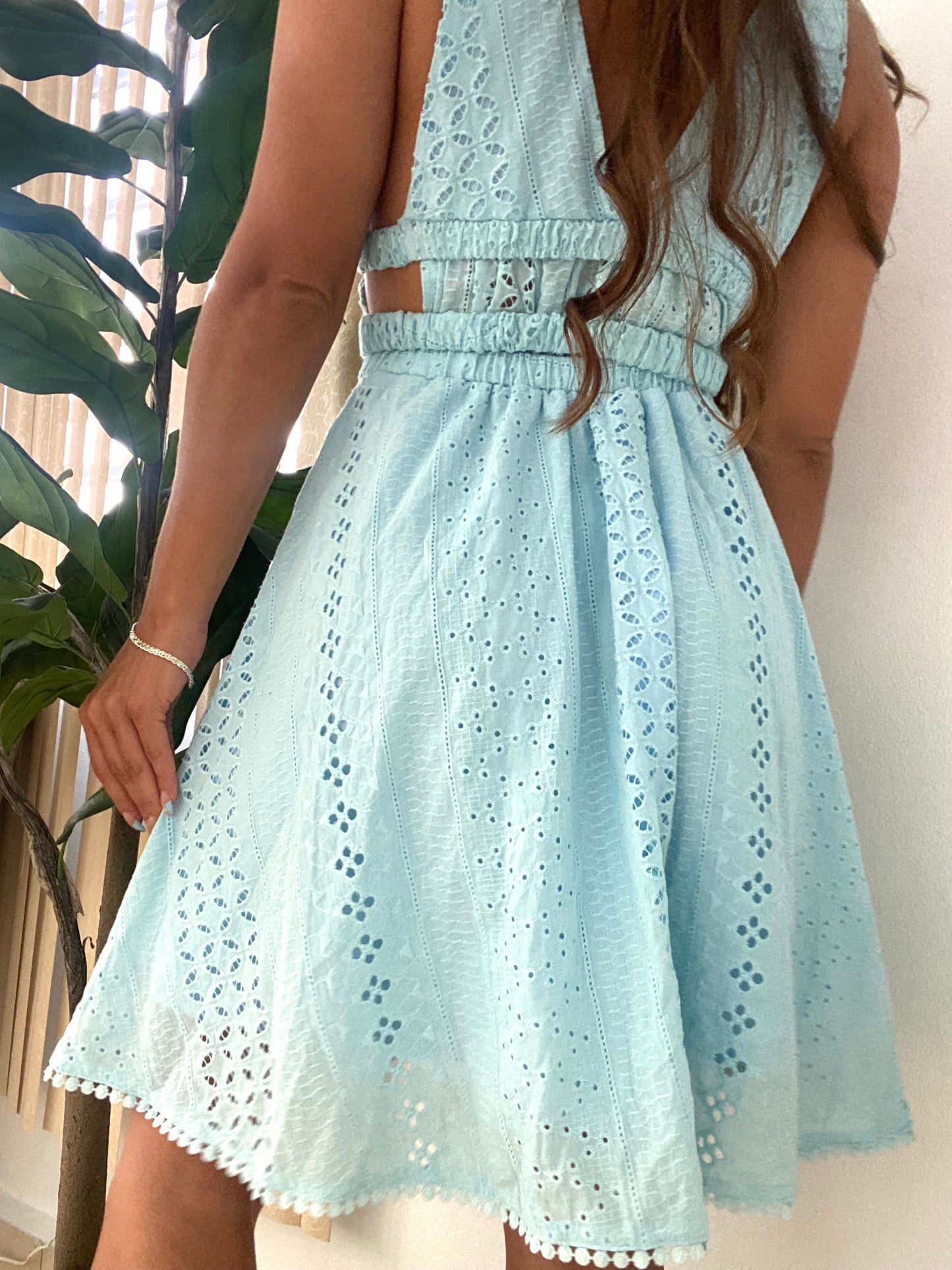 Kamila Sky Blue Dress