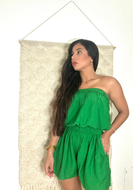 Emerald Romper