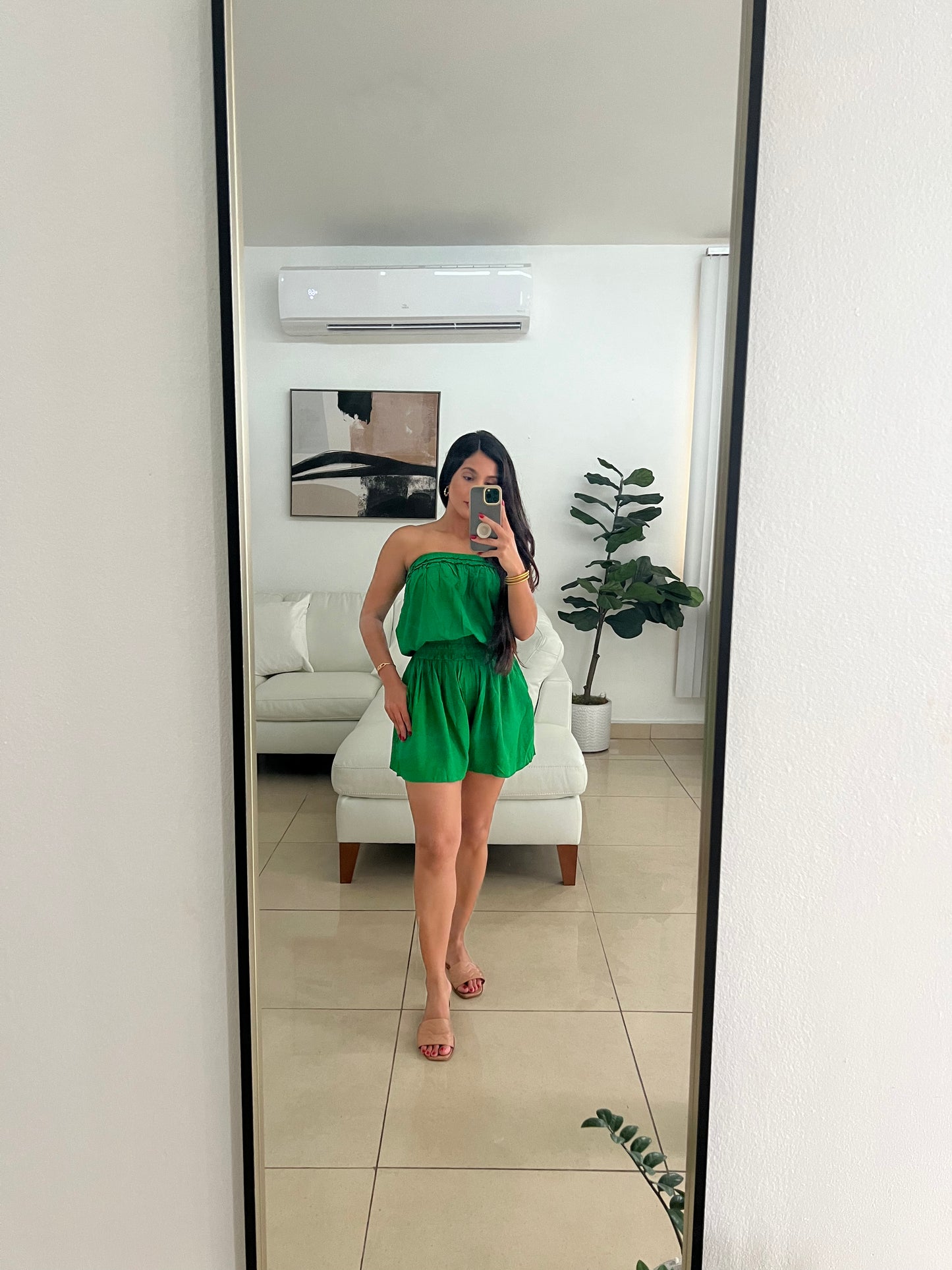 Emerald Romper