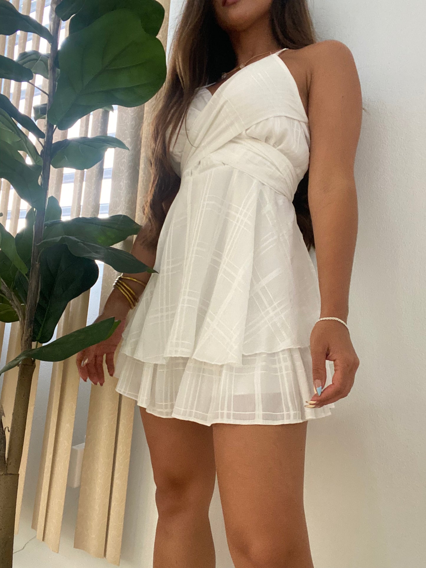 Kamila White Romper